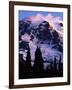 Mt. Rainier at sunrise, Mt. Rainier National Park, Washington, USA-Charles Gurche-Framed Photographic Print