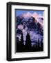 Mt. Rainier at sunrise, Mt. Rainier National Park, Washington, USA-Charles Gurche-Framed Photographic Print