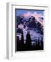 Mt. Rainier at sunrise, Mt. Rainier National Park, Washington, USA-Charles Gurche-Framed Photographic Print