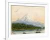 Mt. Rainier From Seattle-Alfred Downing-Framed Giclee Print