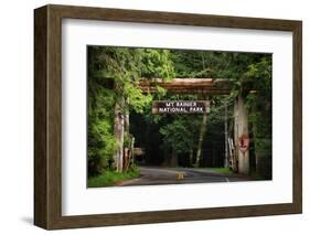 Mt Rainier Gateway-Steve Gadomski-Framed Photographic Print