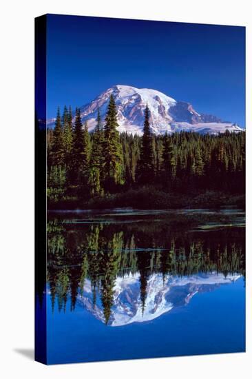 Mt. Rainier III-Ike Leahy-Stretched Canvas