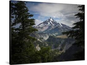 Mt Rainier In The Morning Light As Seen From The Pacific Crest Trail-Ron Koeberer-Stretched Canvas