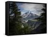 Mt Rainier In The Morning Light As Seen From The Pacific Crest Trail-Ron Koeberer-Framed Stretched Canvas