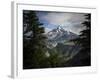 Mt Rainier In The Morning Light As Seen From The Pacific Crest Trail-Ron Koeberer-Framed Photographic Print