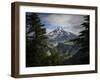 Mt Rainier In The Morning Light As Seen From The Pacific Crest Trail-Ron Koeberer-Framed Photographic Print