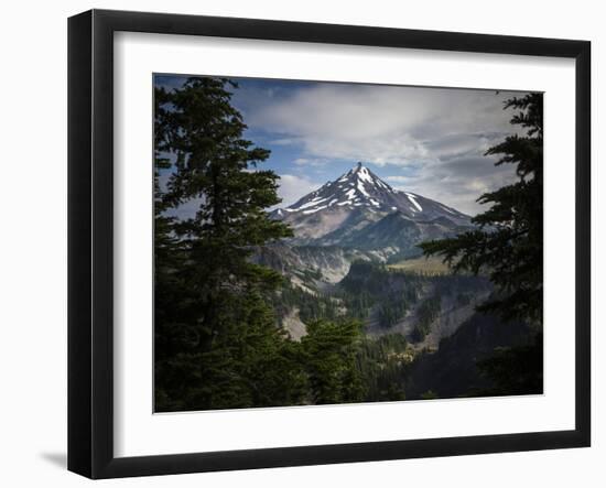 Mt Rainier In The Morning Light As Seen From The Pacific Crest Trail-Ron Koeberer-Framed Photographic Print