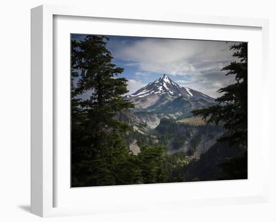 Mt Rainier In The Morning Light As Seen From The Pacific Crest Trail-Ron Koeberer-Framed Photographic Print