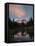 Mt Rainier Reflected in Mirror Pond, Mt Rainier NP, Washington, USA-Gary Luhm-Framed Stretched Canvas