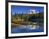 Mt. Rainier Reflected in Reflection Lake, Mt. Rainier National Park, Washington, Usa-Jamie & Judy Wild-Framed Photographic Print