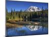 Mt. Rainier Reflected in Reflection Lake, Mt. Rainier National Park, Washington, Usa-Jamie & Judy Wild-Mounted Photographic Print