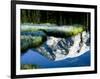 Mt. Rainier Reflected in Reflection Lake, Washington, USA-Charles Sleicher-Framed Photographic Print