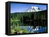 Mt. Rainier Reflected in Reflection Lake, Washington, USA-Charles Sleicher-Framed Stretched Canvas