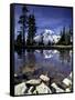 Mt. Rainier Reflected in Tarn, Mt. Rainier National Park, Washington, USA-Jamie & Judy Wild-Framed Stretched Canvas