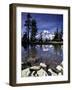 Mt. Rainier Reflected in Tarn, Mt. Rainier National Park, Washington, USA-Jamie & Judy Wild-Framed Photographic Print