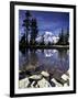 Mt. Rainier Reflected in Tarn, Mt. Rainier National Park, Washington, USA-Jamie & Judy Wild-Framed Photographic Print