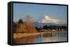 Mt. Rainier Sunset-nikon700photog-Framed Stretched Canvas