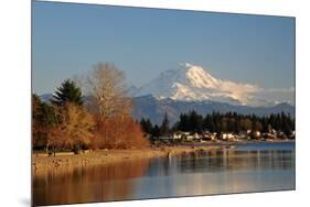 Mt. Rainier Sunset-nikon700photog-Mounted Photographic Print