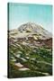 Mt. Rainier View - Rainier National Park-Lantern Press-Stretched Canvas