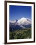 Mt. Rainier Viewed from Sourdough Ridge, Mt. Rainier NP, Wa-Greg Probst-Framed Photographic Print