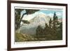 Mt. Rainier, Washington-null-Framed Premium Giclee Print