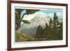 Mt. Rainier, Washington-null-Framed Premium Giclee Print