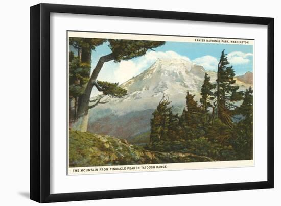 Mt. Rainier, Washington-null-Framed Art Print