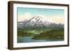 Mt. Rainier, Washington-null-Framed Art Print