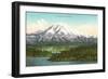 Mt. Rainier, Washington-null-Framed Art Print