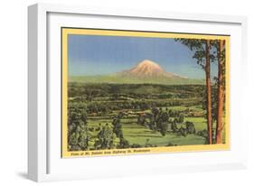 Mt. Rainier, Washington-null-Framed Art Print