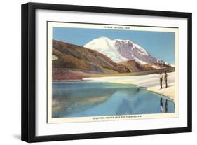 Mt. Rainier, Washington-null-Framed Art Print