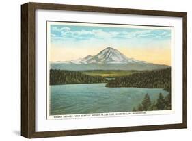 Mt. Rainier, Washington-null-Framed Art Print