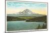 Mt. Rainier, Washington-null-Mounted Premium Giclee Print