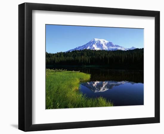 Mt. Rainier-James Randklev-Framed Photographic Print