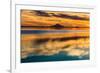 Mt Redoubt Volcano at Skilak Lake, Alaska, the Aleutian Mountain Range-null-Framed Photographic Print