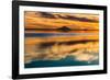 Mt Redoubt Volcano at Skilak Lake, Alaska, the Aleutian Mountain Range-null-Framed Photographic Print