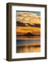 Mt Redoubt Volcano at Skilak Lake, Alaska, the Aleutian Mountain Range-null-Framed Photographic Print