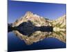 Mt Regan Reflects in Sawtooth Lake, Idaho, USA-Chuck Haney-Mounted Photographic Print