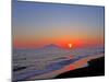 Mt. Rishiri at Sunset-null-Mounted Photographic Print