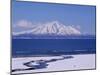 Mt. Rishiri from Wakkanai-null-Mounted Photographic Print