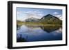 Mt Rundle, Vermilion Lakes, Banff, Canada-George Oze-Framed Photographic Print