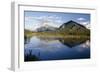 Mt Rundle, Vermilion Lakes, Banff, Canada-George Oze-Framed Photographic Print