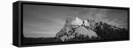 Mt Rushmore National Monument and Black Hills, Keystone, South Dakota, USA-Walter Bibikow-Framed Stretched Canvas