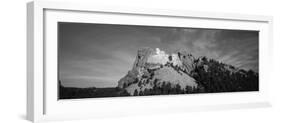 Mt Rushmore National Monument and Black Hills, Keystone, South Dakota, USA-Walter Bibikow-Framed Photographic Print