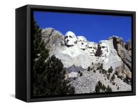 Mt Rushmore Presidents, South Dakota, USA-Bill Bachmann-Framed Stretched Canvas