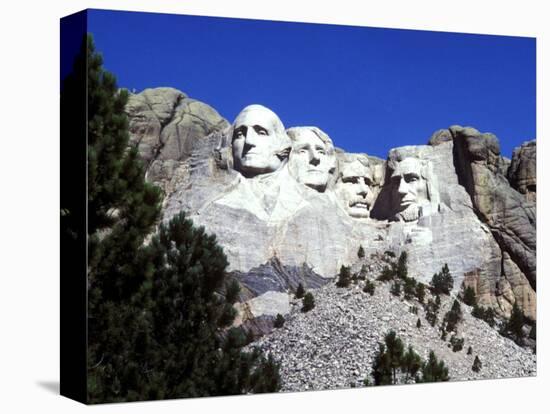 Mt Rushmore Presidents, South Dakota, USA-Bill Bachmann-Stretched Canvas