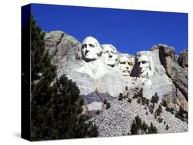 Mt Rushmore Presidents, South Dakota, USA-Bill Bachmann-Stretched Canvas