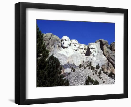 Mt Rushmore Presidents, South Dakota, USA-Bill Bachmann-Framed Photographic Print