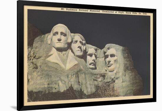 Mt. Rushmore, South Dakota-null-Framed Art Print