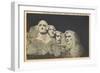 Mt. Rushmore, South Dakota-null-Framed Art Print